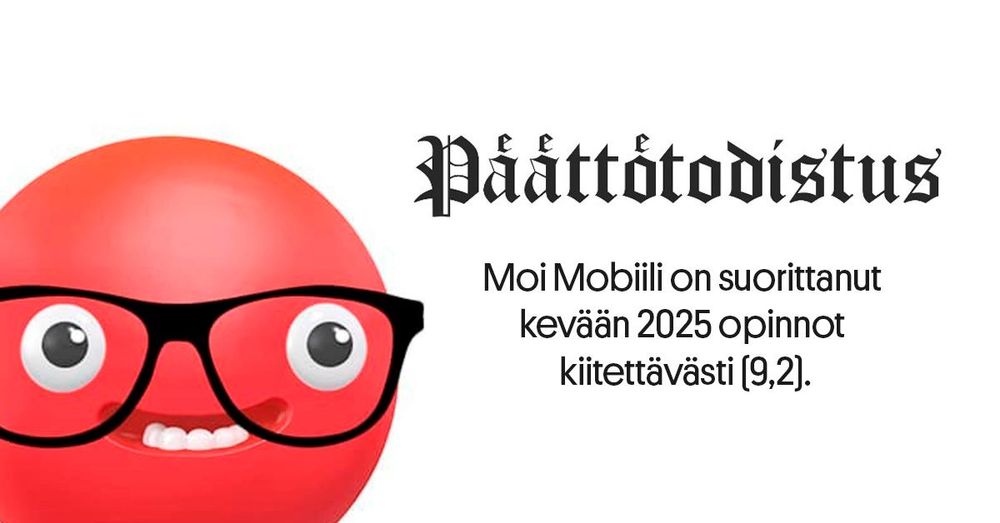 Kaikkien aikojen paras todistus – Moi sai asiakkailtaan keskiarvoksi 9,2!