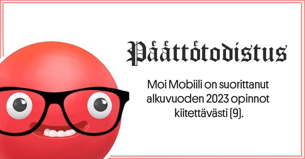 Moi sai jälleen kiitettävät arvosanat asiakkailtaan